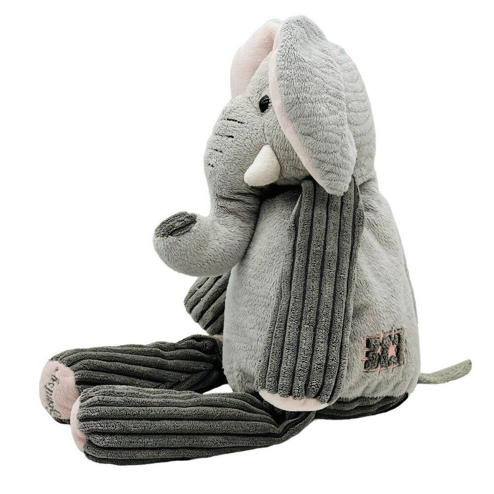Scentsy Buddy Ollie Elephant Plush Gray Pomegranate Scent Retired Stuffed 15 in - Picture 6 of 12